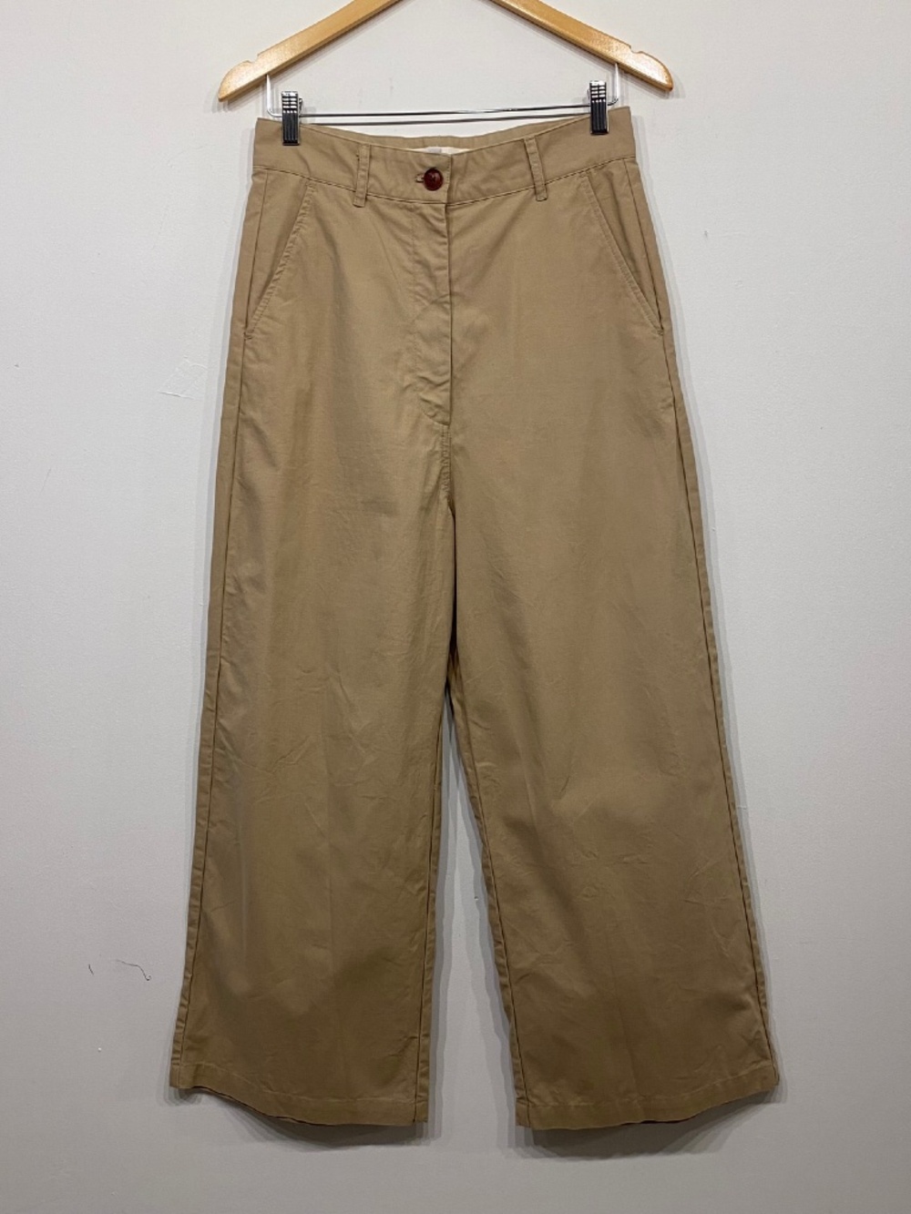 Caron Callahan Wide-Leg Pants in Khaki